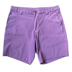 Lululemon ABC Classic Fit Short Men Sz 31 Inseam 7" Purple